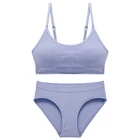 ATHVOTAR комплекты женского нижнего белья, бесшовные комплект с бюстгальтером больших размеров, спортивный бюстгальтер со средней талией, трусики для женщин, сексуальное нижнее белье, костюм