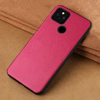 phone cover case for google pixel 6 pro 6 6a 5 pixel 4 4a pixel 5a 5g genuine litchi grain leather 360 full protective cover