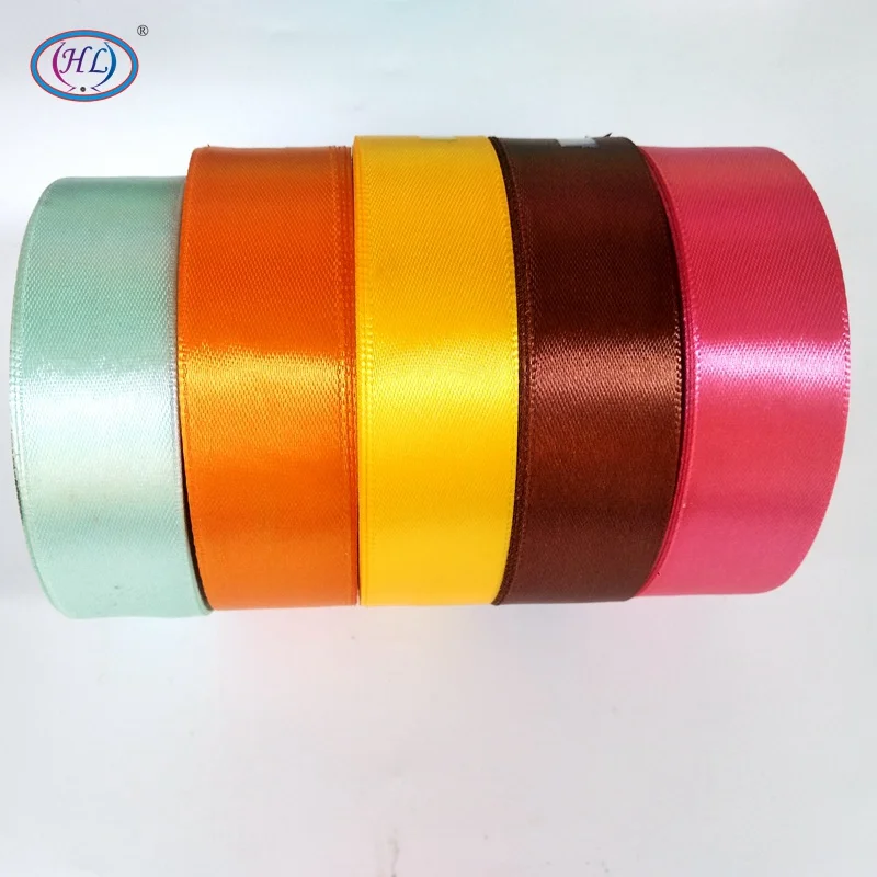 HL 5 рулонов 25 мм Широкие атласные ленты сочетающиеся комбинации Свадебные