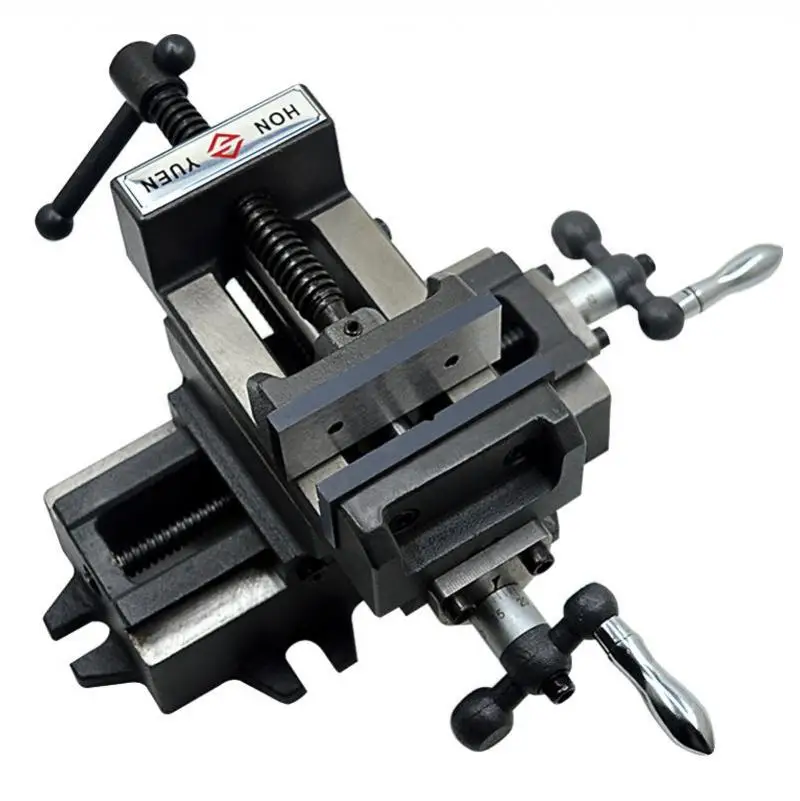5/6/8 Inch Cross Vise Precision Heavy Duty Moving Table Vise for Bench Drilling and Milling Machines