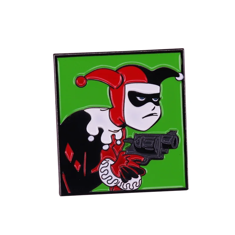 Брошь в виде Суперзлодея для женщин стиле Джокера|Броши| |