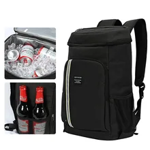 Cool Camping Picnic Lunch Bag Outdoor Beer Ice Cooler Box Large Eva Waterproof Heat Preservation Lunch Tote Reflective Backpack