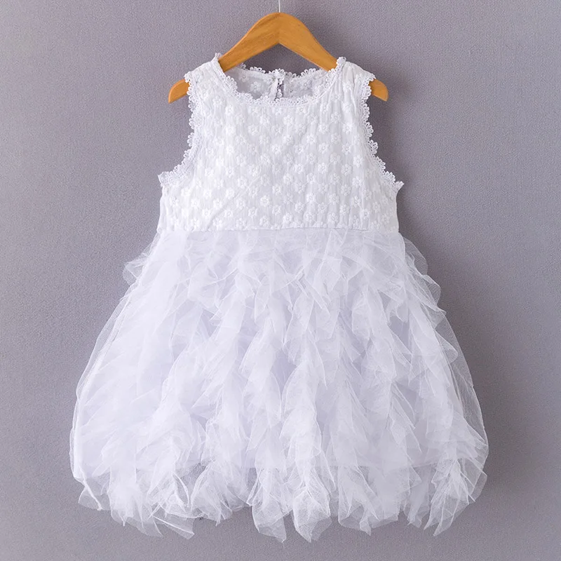 AX937White Melario/летнее платье для девочек новые костюмы, Детские платья для девочек, детское праздничное платье принцессы Одежда для маленьких девочек повседневная одежда От 2 до 6 лет - Цвет: AX937White