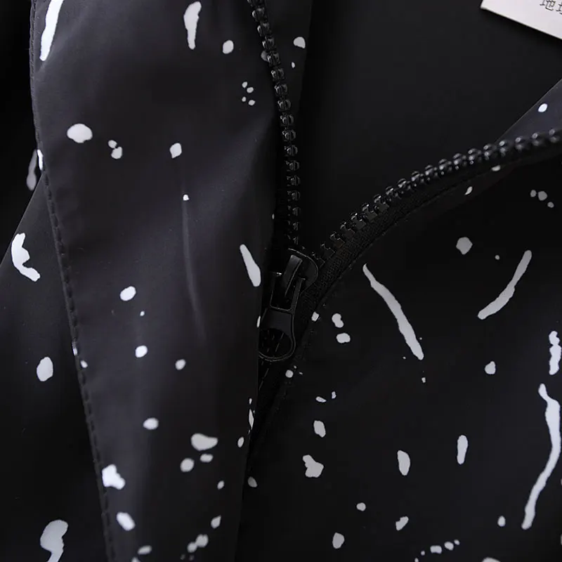 Весенний Тренч для женщин плюс размер с капюшоном длинным рукавом ассиметричная