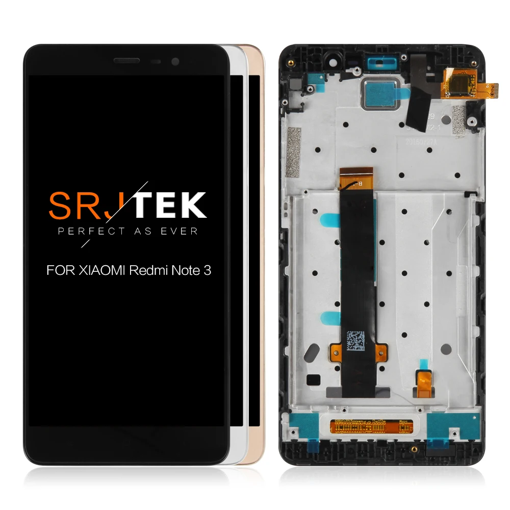 ЖК-дисплей 5 дюйма 150 мм MT HELIO X10 для Xiaomi Redmi Note 3 сенсорный экран с дигитайзером Hongmi