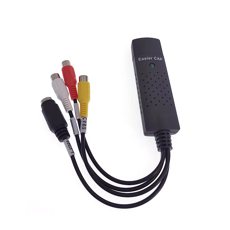 

USB 2,0 захват 4-канальный видео тв DVD VHS аудио захват адаптер карта видео DVR