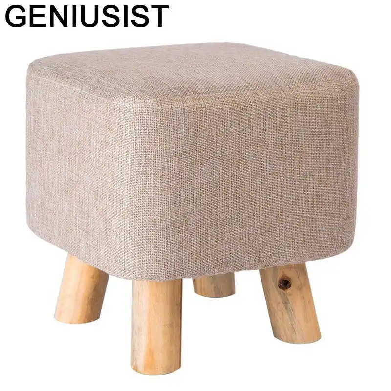 

Nordic Kid Furniture Footstool Pufy Do Siedzenia Vestidor Vanity Chair Ottoman Tabouret Sgabello Poef Change Shoes Foot Stool