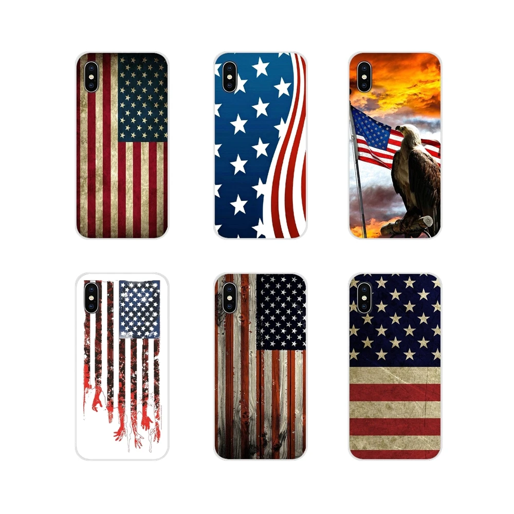 Флаг США Новый американский стиль аксессуары сумка чехол для Samsung Galaxy A3 A5 A7 A9 A8 Star