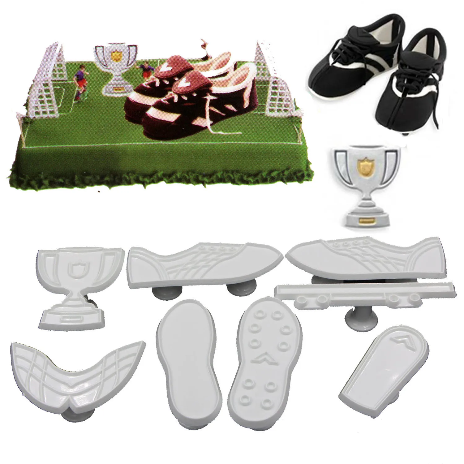 Trophy Cake Mold Cookie Cutters Diy Spring Biscuit Fondant Cutter Mould Baking Tools Sugarcraft