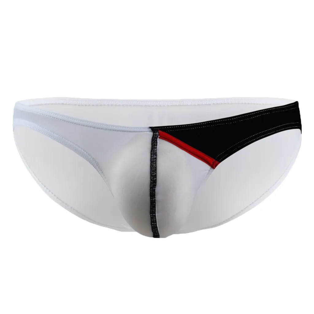

Sexy Men's Thin Underpants Low Waist Bikini Underwear Cool Male Panties Ice Silk Seamless Men Briefs Ultra-thin Transparent