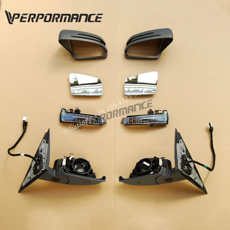 

S CLASS W221 side mirror for W221 S300 S350 S400 S500 S65 auto folding system turn signal old to new upgrade