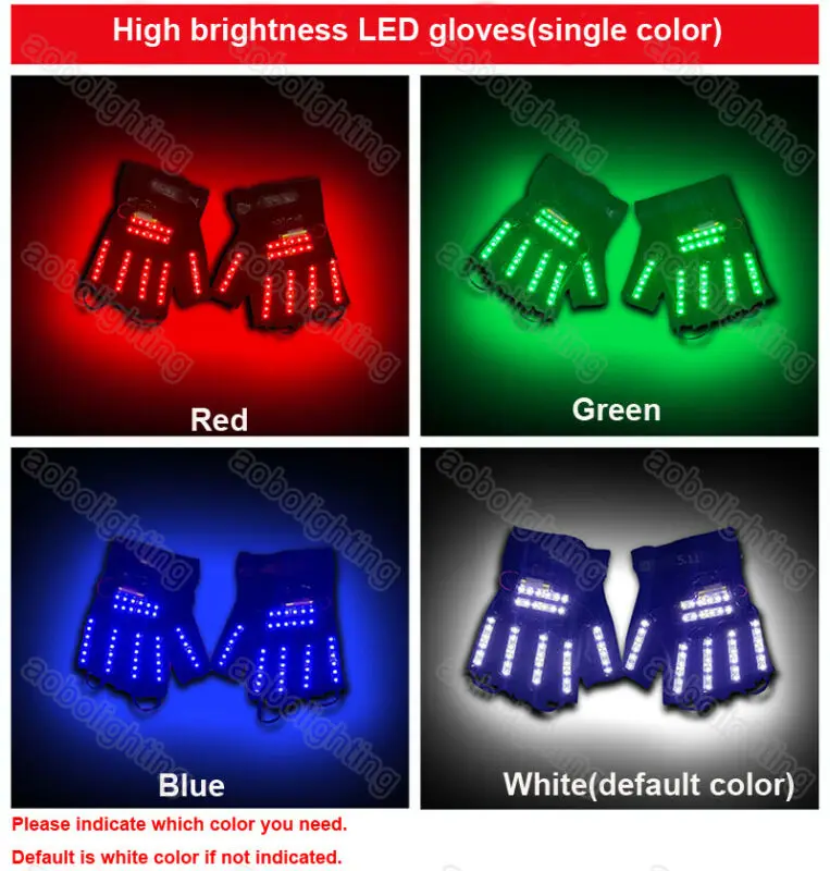 

Stage LED Gloves Event Light Powered disko 1P Lights LED Wedding Disco DJ Party