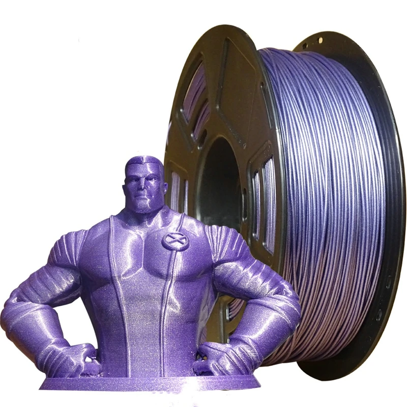 Полилактидный наполнитель для печати Shining1.75mm1kg Flash Powder Babysbreath Galaxy Ender3 Prusa доступен