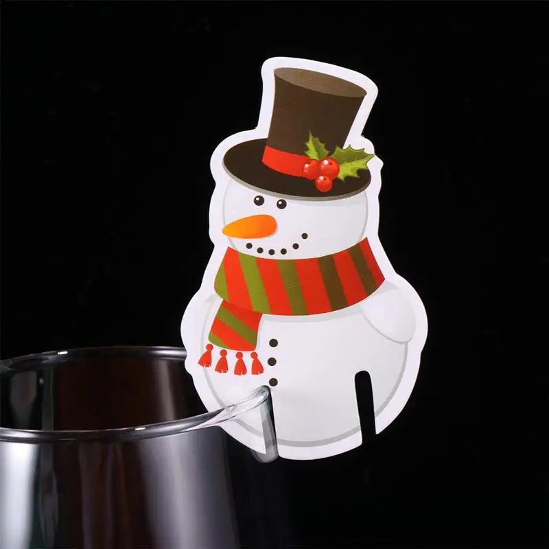 100 шт бокал для вина es карта стаканчик питья бумажный знак декоративная карточка