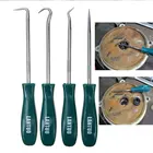 4 шт.партия 135 мм набор отверток для автомобильных сальников, резиновое уплотнительные кольца уплотнительное кольцо, шайба, съемник, прокладки крючок, инструмент для ремонта автомобиля сьемники для авто