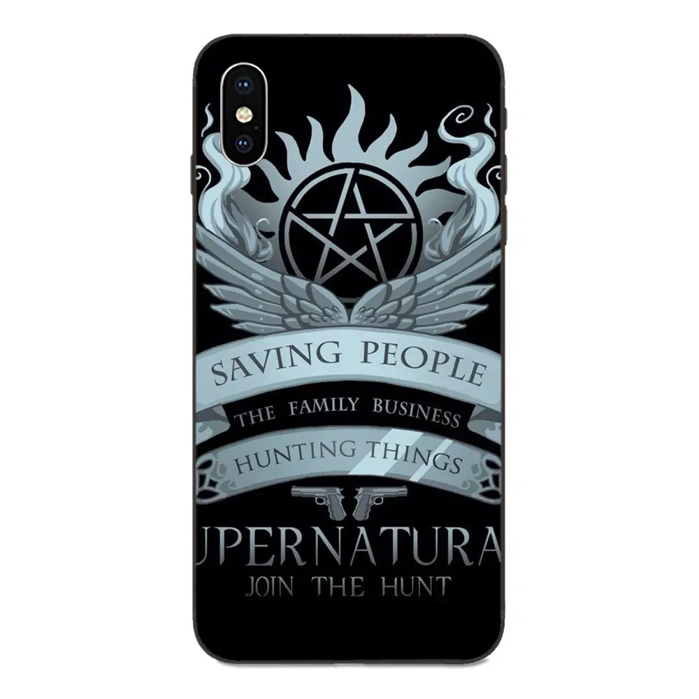 Сверхъестественное крыло с героями сериалов Логотип ТВ шоу для Galaxy A10S A20S A2 Core A30S