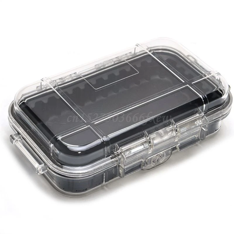 

Multipurpose Waterproof Storage Case Shockproof Plastic Container Outdoor Carry Box Electronic Gadgets Airtight Survival