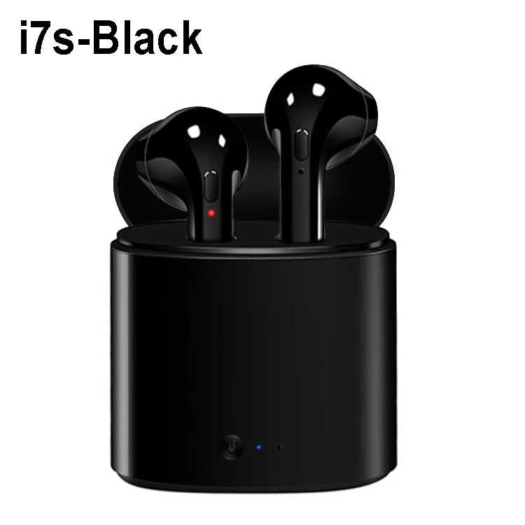Inpods 12 наушники i7s i9s i11 i12 Tws беспроводные Bluetooth наушники гарнитура Прямая поставка - Цвет: Black