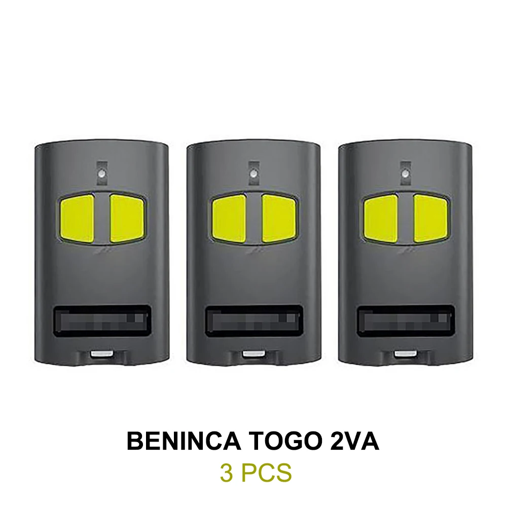 

3pcs Remote Control BENINCA TO GO 2 VA TO.GO 2VA TOGO2VA TO.GO.2VA 433mhz 10-150m for BENINCA Garage Gate High Quality