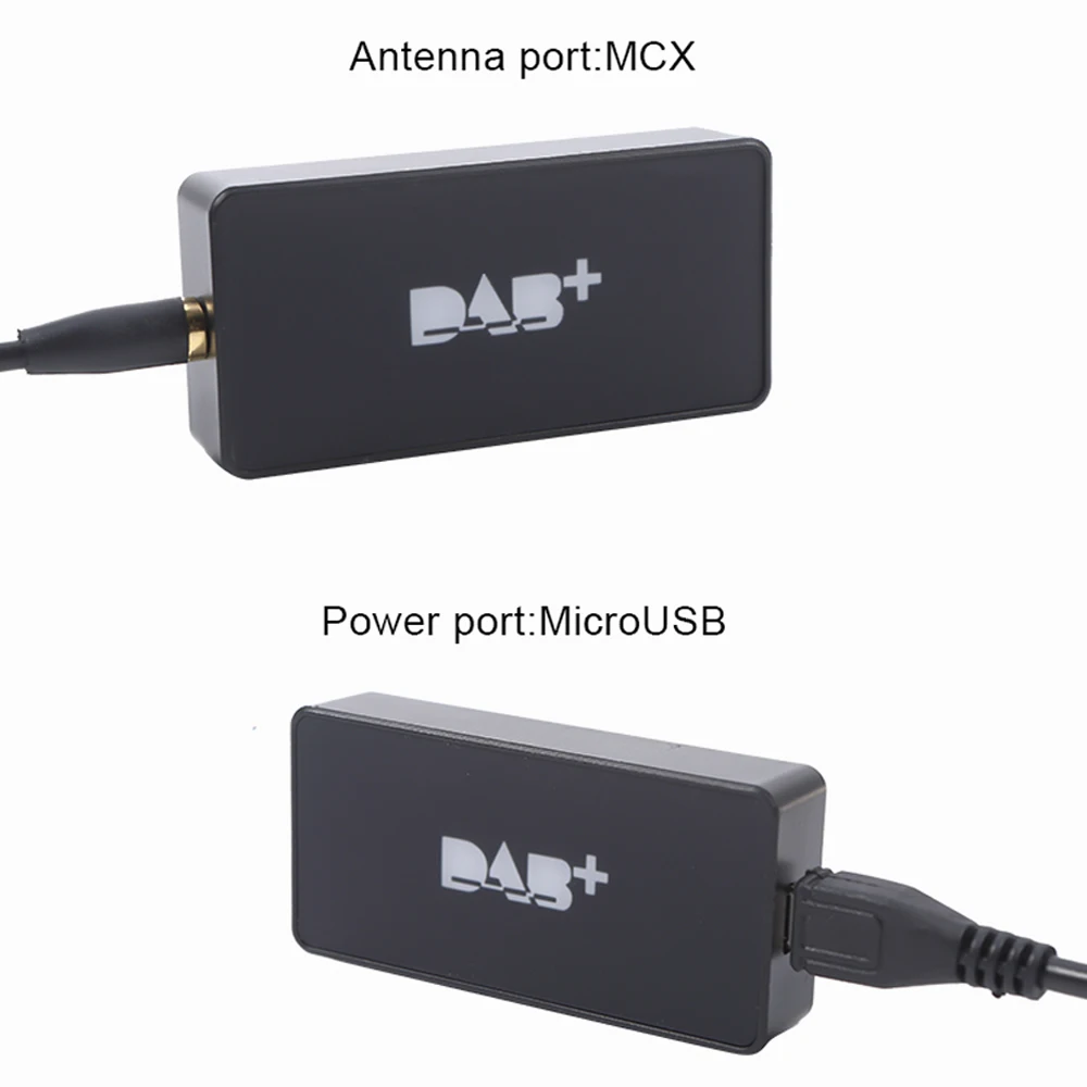 DAB + удлиненная антенна USB портативный адаптер приемник для автомобиля Android