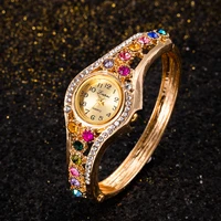 women watches luxury rhinestone small watch shockproof waterproof dress bracelet watch wristwatch gift for women zegarek damski
