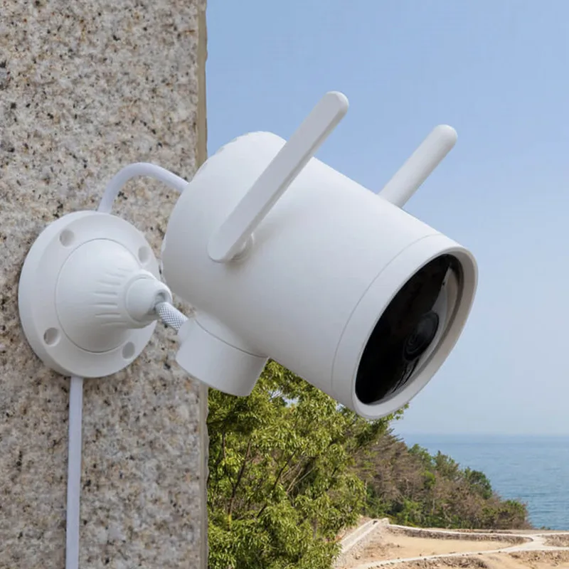 Новая уличная камера Xiaomi водонепроницаемая умная веб-камера IP66 с Wi-Fi угол 270