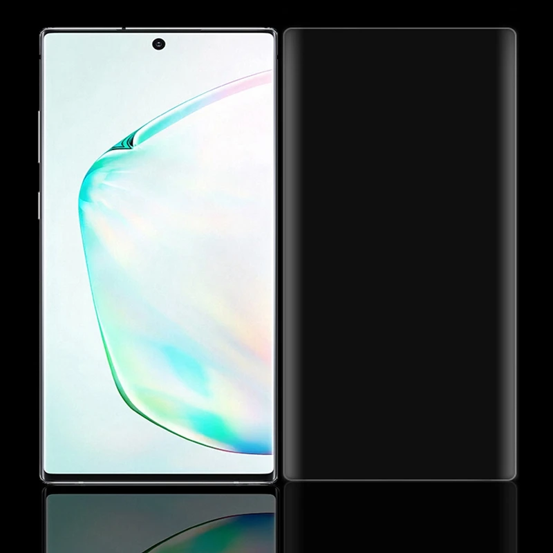 3D закаленное стекло для Samsung Galaxy Note 10 Plus Note10 5G изогнутое Защитное экрана 9 8 S8 S9 S10