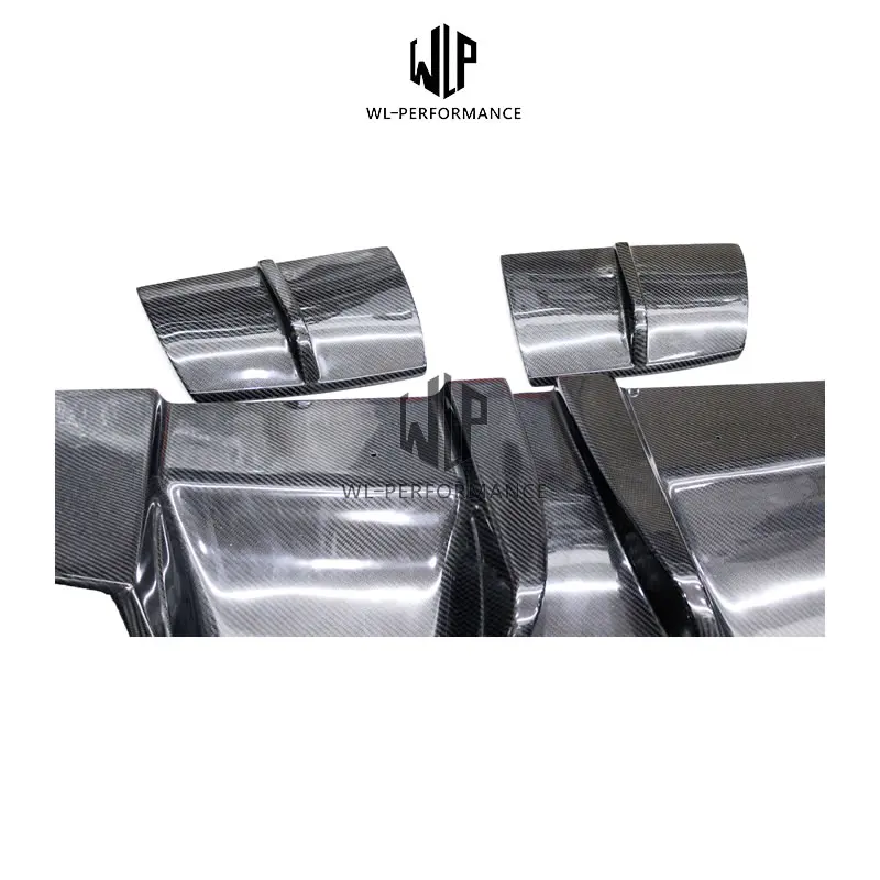 Высококачественный диффузор для губ из углеродного волокна W117 автомобильный