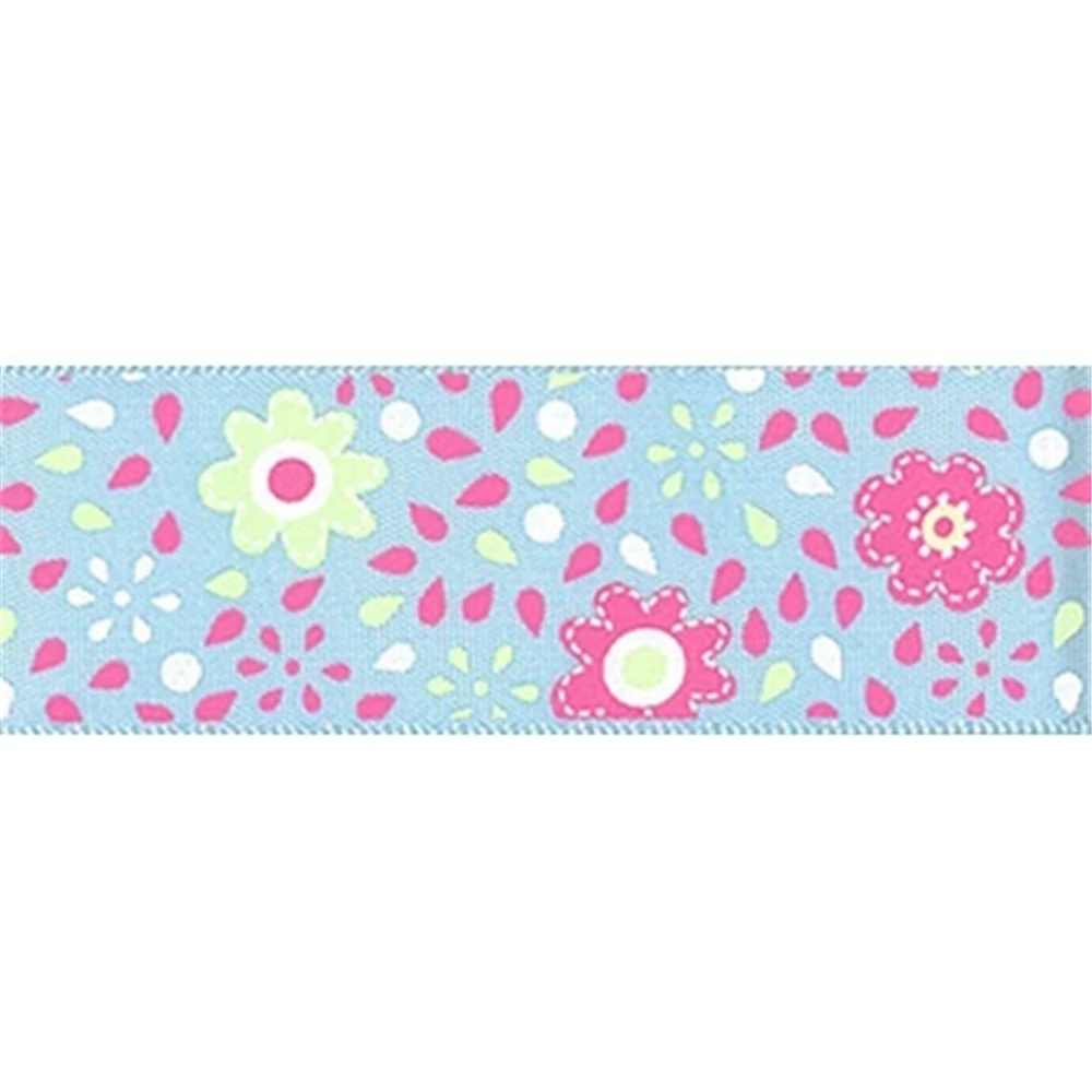 Новинка 25 мм 5 ярдов термопереводная печатная лента серия Подсолнух украшения