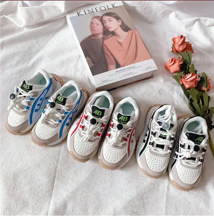 

Детские кроссовки для мальчиков и девочек, легкая дышащая Спортивная обувь на плоской подошве, сетчатые, для бега