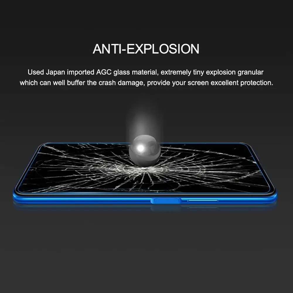 Для Huawei Honor 9x стекло pro закаленное Nillkin Amazing H + Pro защита для экрана 2.5D изогнутая