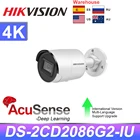 IP-камера Hikvision, 8 Мп, 4K, встроенный микрофон