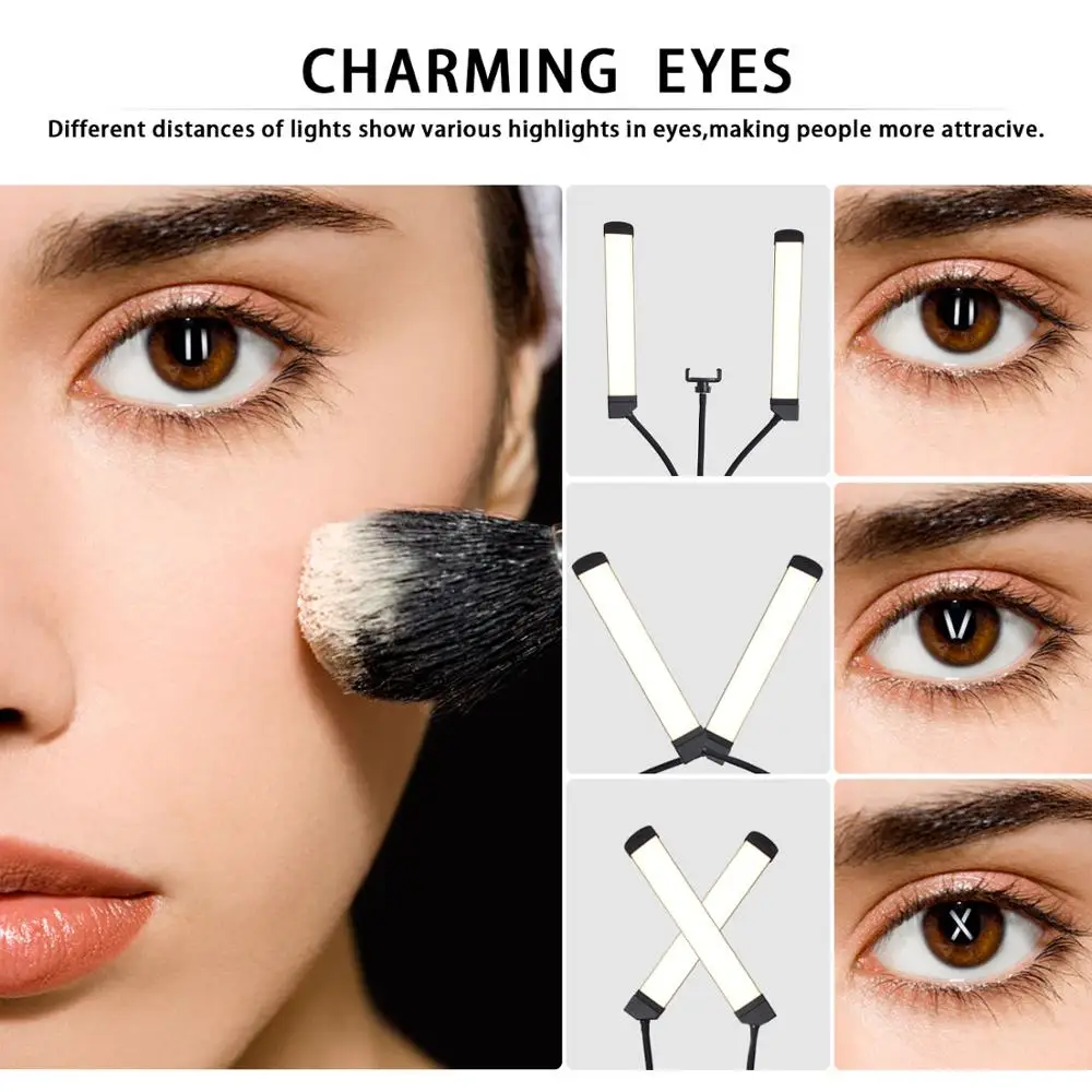 Fosoto FT 450 фотографическое освещение мультимедиа Экстрим с функцией селфи 3000 6000K 224