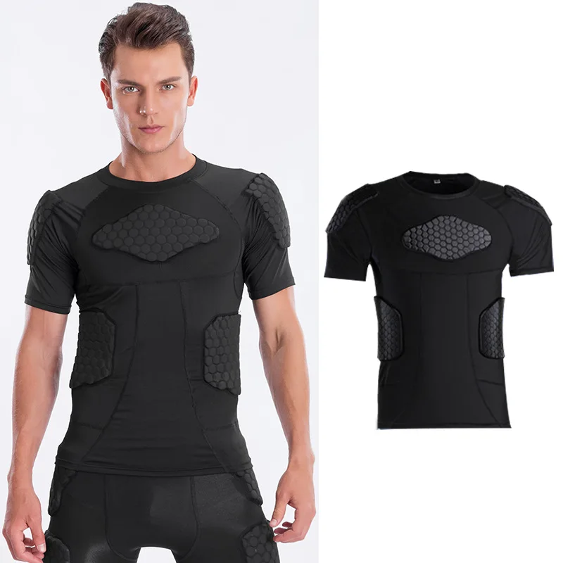 

Men's Anti-collision Sportswear Clothes Pants Suit Short Suitable For Basketball And Rugby reduce impact
