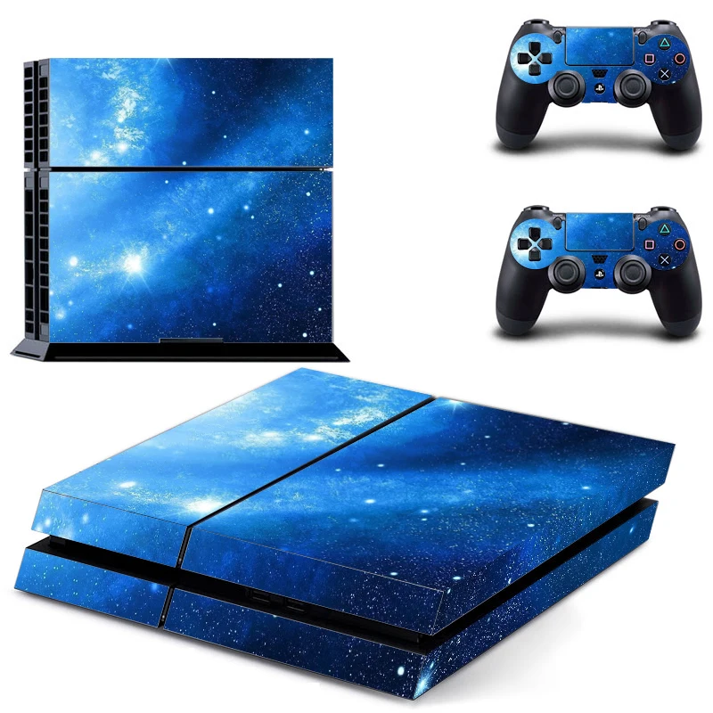 Galaxy для PS4 виниловая кожа Наклейка чехол для PS4 Playstation 4 консоль+ 2 контроллера наклейка Аксессуары для игр