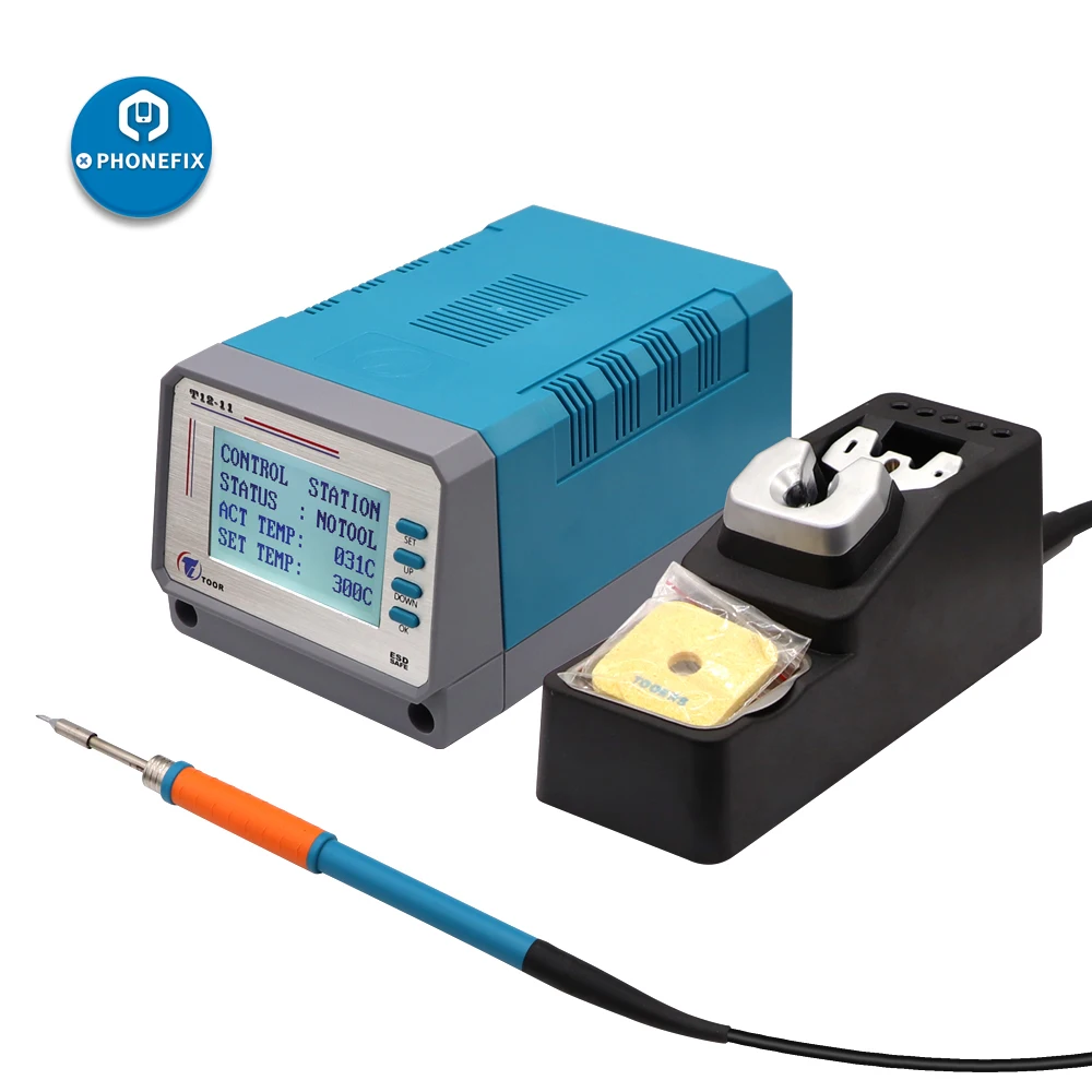 LEISTO цифровая Бессвинцовая паяльная станция 3 секунды высокоточная температура