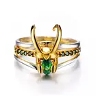 Кольца на шлем Loki из серебра S925 пробы, Шарм Мстителей, ювелирное изделие в стиле супергероев, кольцо Loki, подарок на день Святого Валентина, унисекс для девушки