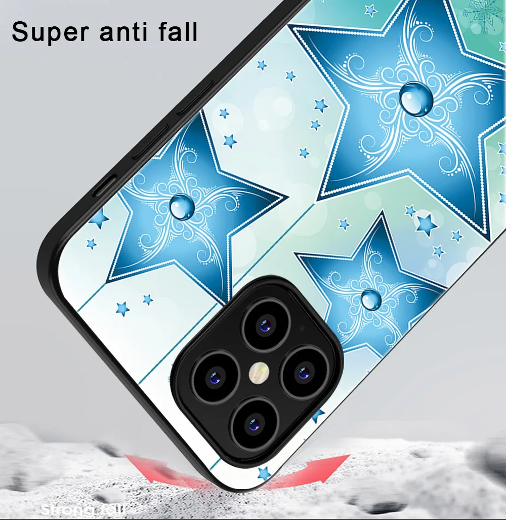 

Snowflake Phone Case For iPhone 11 12 Pro Max mini XR X XS Max 7 8 6S Plus SE 2020 Phone Cases Soft TPU Black Cover Coque Capa