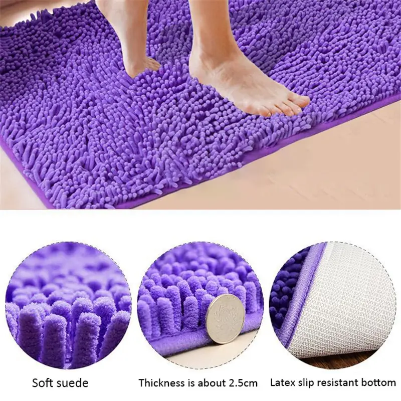 Новый коврик для ванной дешевый домашний утолщенный ковер с эффектом памяти