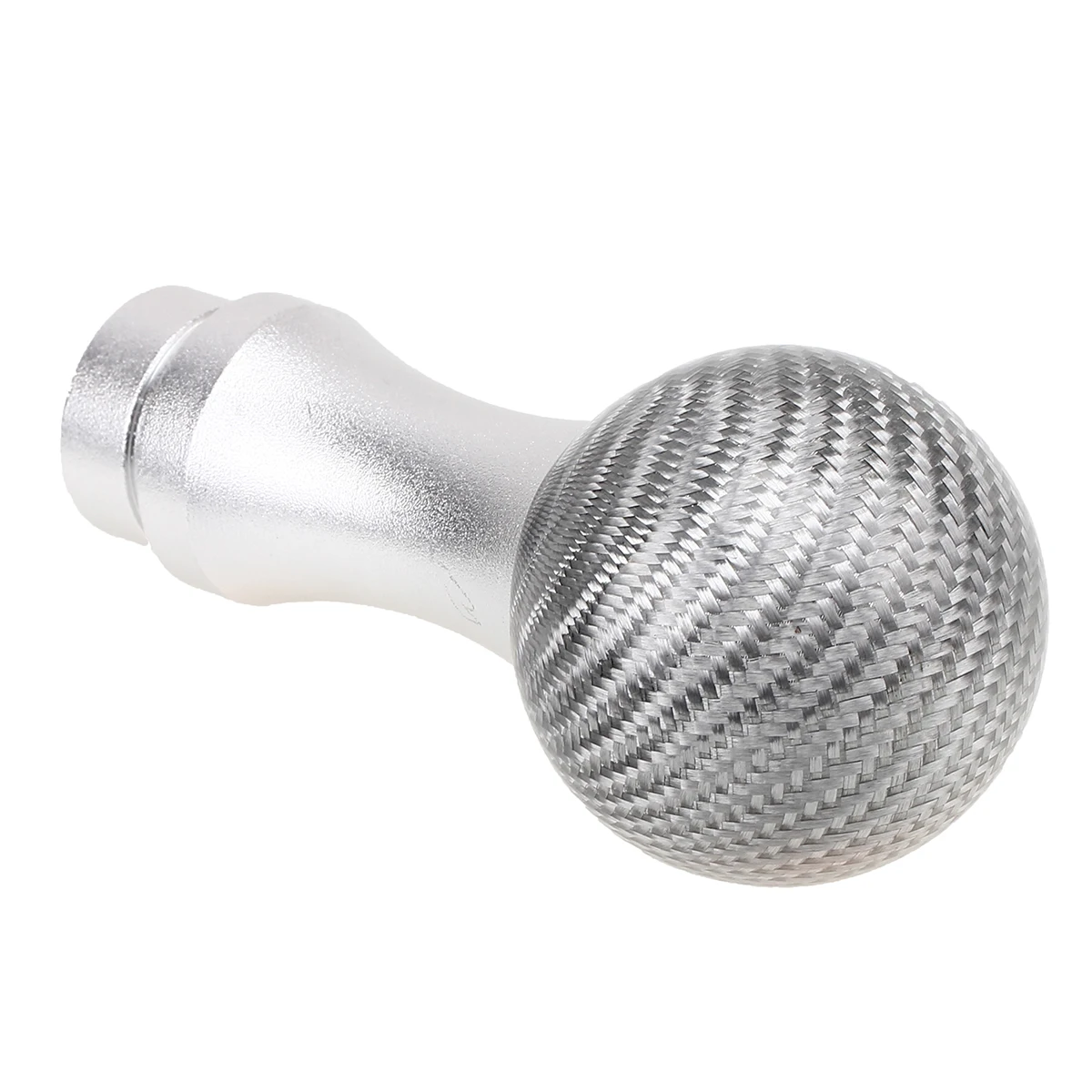 POSSBAY Car Gear Shift Knob Shifter Lever Knobs Black/Silver Carbon Fiber Head Handball Auto Interior Accessories | Автомобили и