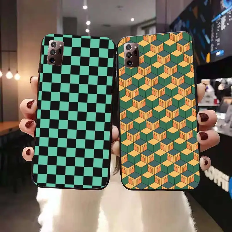 

Demon Slayer Tanjirou Phone Case for Samsung A6 A6S A530 A720 A750 A8 A9 A10 A20 A30 A40 A50 A70 A10S A20S A51 A52 Plus 5G cover