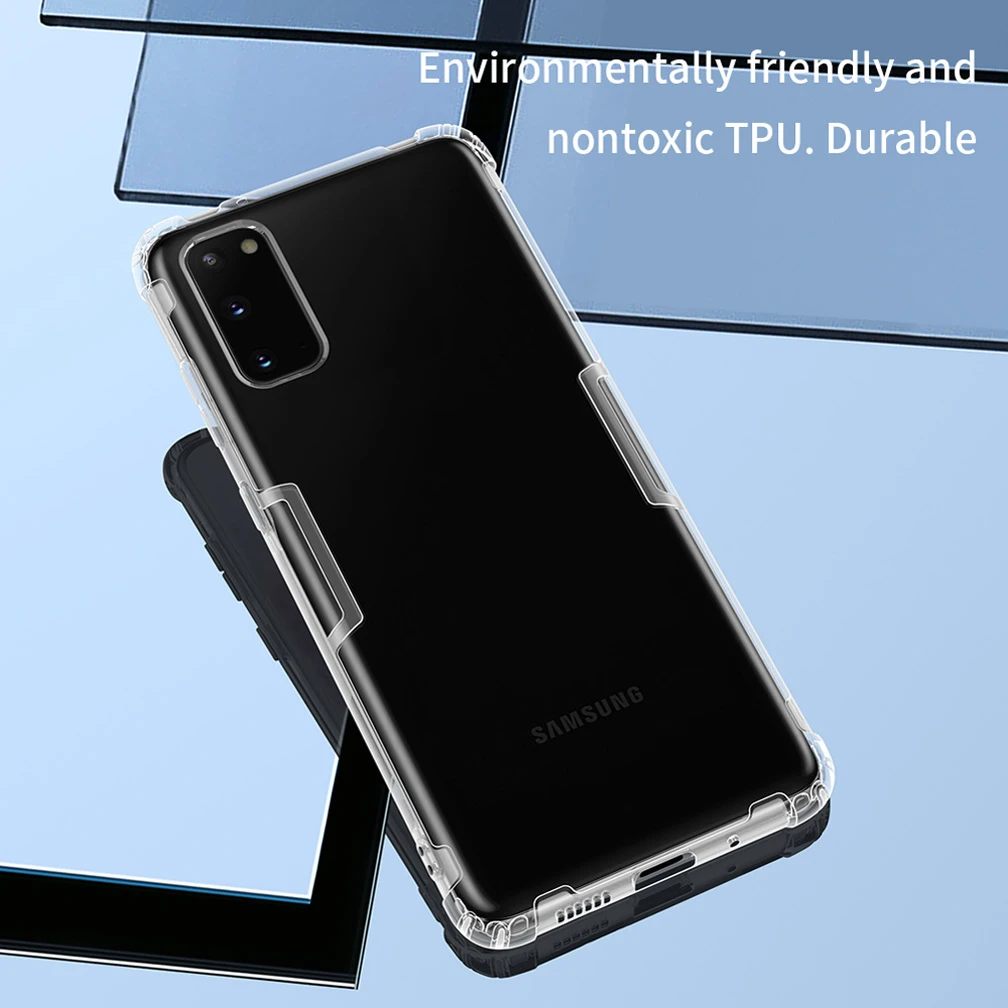 Для Samsung S20 чехол Nillkin из серии Nature прозрачный мягкий TPU для Galaxy S21 + Plus Ultra корпус 5G |
