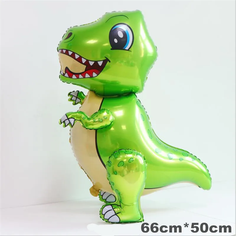Большие шары из фольги в форме динозавра 4D детские игрушки-животные вечерние