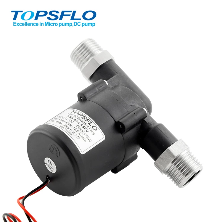

DC brushless motor solar panel 12V Hot Water Circulation Mini Pump