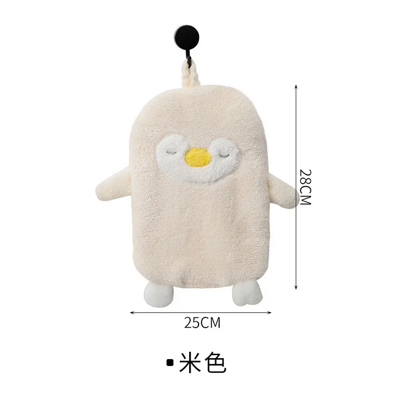 Милый пингвин полотенце для рук подвесное туалета впитывающее утолщенный