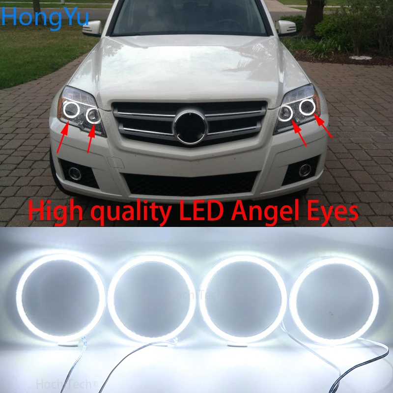 Для MERCEDES BENZ GLK CLASS X204 2010 2011 2012 супер яркий белый цвет 3528 SMD комплект светодиодов