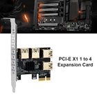 PCI-E X1X4X8X16 от 1 до 4 PCI-E адаптер карта USB усилитель концентратор переходная карта PCIe конвертер для майнинга биткоинов ETH