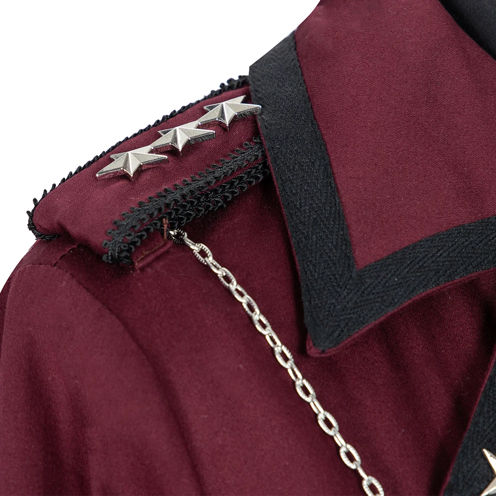 Melonshow Military Lolita Dress Red Plus Size Gothic Lolita Skirt Victorian Dress Women Kawaii Clothes Lolita Uniform Girls