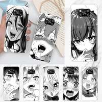 anime girl cartoon japan case coque for xiaomi poco x3 pro f3 m3 f1 x3 nfc m2 mi 11 lite 5g 11 ultra note 10 pro 9t cover funda