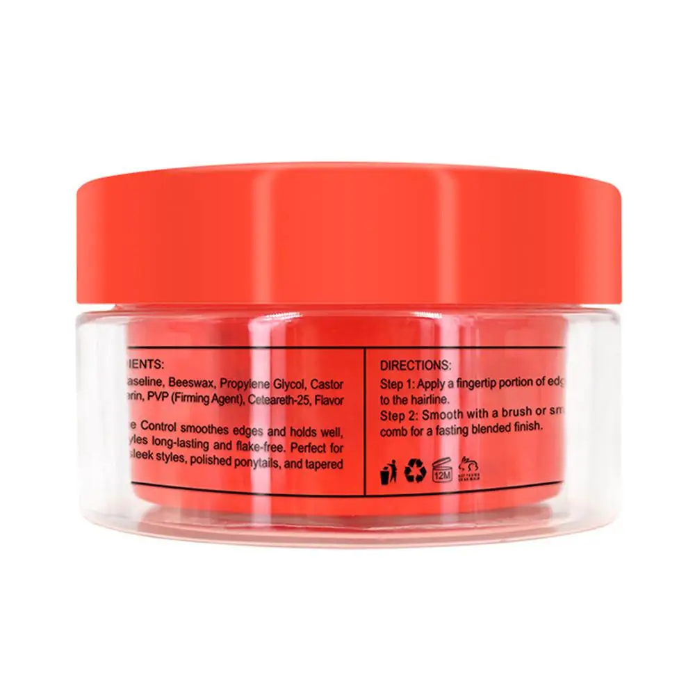 Red Strawberry XY Fancy для мужчин и женщин, масло для волос, восковой крем, контроль за краями, крем для укладки волос, отделочный крем против завивки волос, Фиксирующий гель, шикарный - Цвет: Red Strawberry